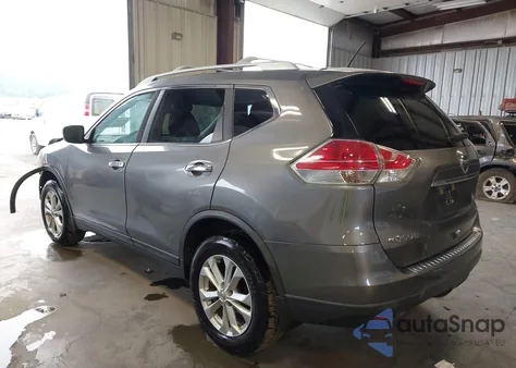 2016 Nissan Rogue Sv z USA, uszkodzony, nr VIN KNMAT2MV7GP727408